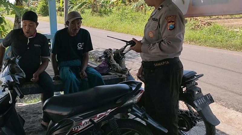 Jaga Kondusivitas Wilayah, Polsek Pohjentrek Intensifkan Patroli Dialogis Bersama Masyarakat