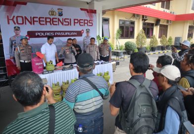 Polres Pasuruan Ungkap Kasus Penyalahgunaan LPG Subsidi, Dua Tersangka Diamankan
