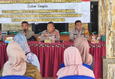 Polresta Sidoarjo Gelar Curhat Kamtibmas Perkuat Sinergi dan Serap Aspirasi Warga