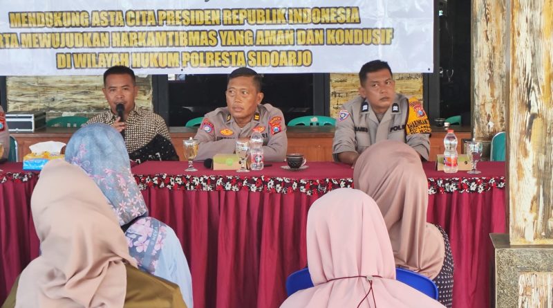 Polresta Sidoarjo Gelar Curhat Kamtibmas Perkuat Sinergi dan Serap Aspirasi Warga