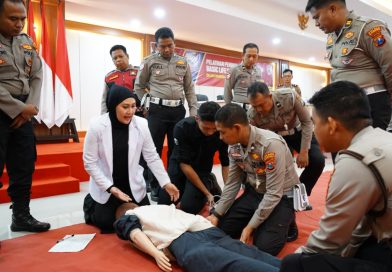 Polres Situbondo Gandeng IDI Latih Personel Kemampuan Basic Life Support