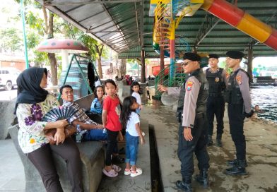 Libur Akhir Pekan, Satsamapta Polres Pasuruan Kota Intensifkan Patroli Objek Wisata