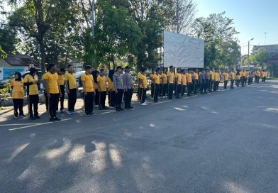 Jaga Kebugaran dan Soliditas, Polres Pasuruan Kota Gelar Olahraga Bersama