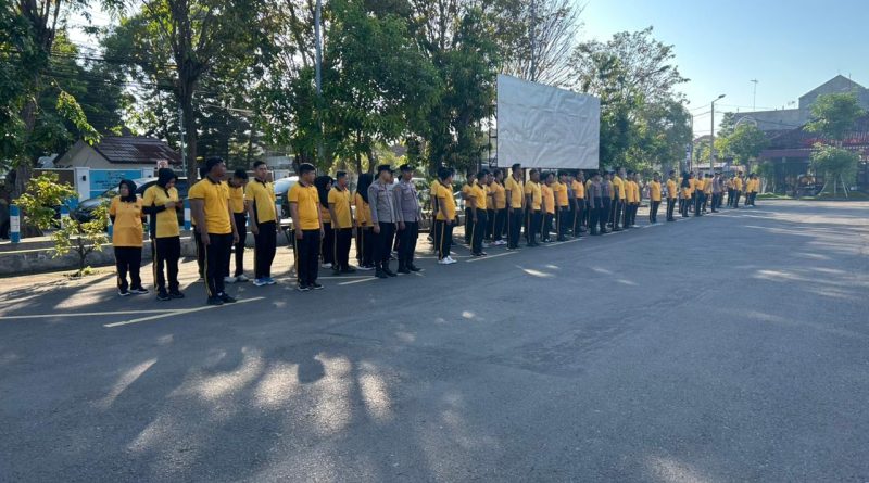 Jaga Kebugaran dan Soliditas, Polres Pasuruan Kota Gelar Olahraga Bersama