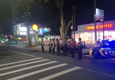 Antisipasi Balap Liar dan Kriminalitas, Polres Pasuruan Kota Intensifkan Patroli Malam