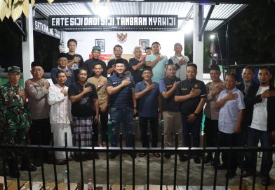 Polres Magetan Maksimalkan Satkamling, Ronda Malam Jaga Lingkungan