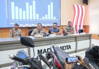 Polres Madiun Kota Ungkap Dua Kasus Curanmor Amankan 2 Tersangka