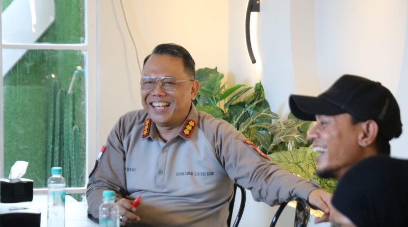 Satgas Humas Ops Damai Cartenz-2026 Perkuat Kolaborasi Melalui Silaturahmi Bersama Wartawan di Timika