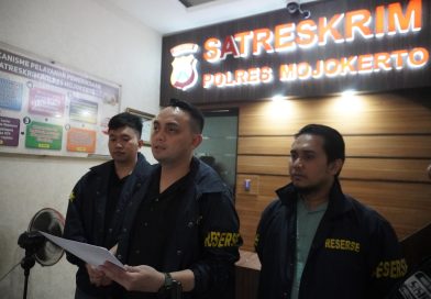 Kurang dari 24 jam, Polres Mojokerto Ungkap Pembobol Minimarket 1 Tersangka Residivis Diamankan