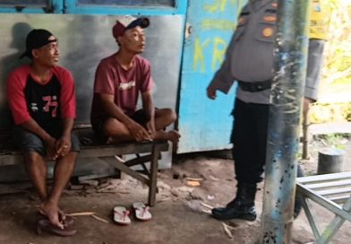 Bhabinkamtibmas Polsek Grati Aktif Sambang Desa, Ajak Warga Jaga Kamtibmas dan Kebersihan Lingkungan