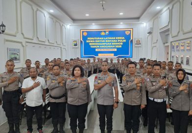 Kapolres Pasuruan Kota Resmi Tutup Latja Siswa Diktukba Polri Berkemampuan Brimob 2026