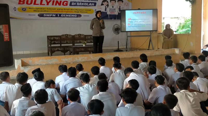 Polres Ngawi Edukasi Pelajar Cegah Bullying dan Narkoba Sejak Dini Polres Ngawi Edukasi Pelajar Cegah Bullying dan Narkoba Sejak Dini