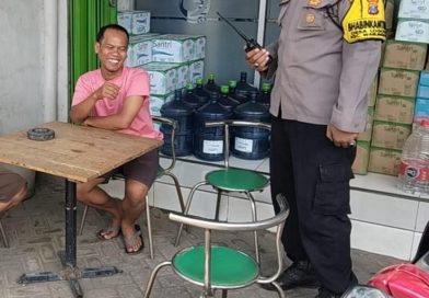 Patroli Dialogis Polsek Pohjentrek, Ingatkan Warga Waspada Aksi Kriminalitas