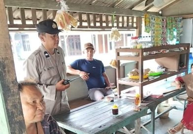 Patroli Sambang Desa Polsek Rejoso, Wujud Nyata Jaga Kamtibmas Tetap Kondusif