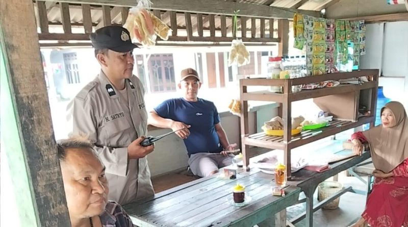 Patroli Sambang Desa Polsek Rejoso, Wujud Nyata Jaga Kamtibmas Tetap Kondusif