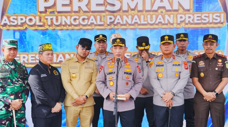 Resmikan Asrama dan Sarpras Polda Kaltim, Kapolri: Berikan Pengabdian Terbaik untuk Masyarakat