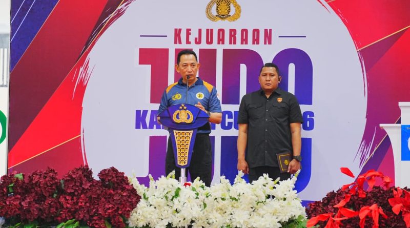 Kapolri Buka Judo Cup: Tanamkan Nilai Sportivitas hingga Persiapkan SDM Tangguh