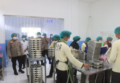 SPPG Polres Probolinggo di Maron Distribusikan 2.441 Penerima Manfaat MBG