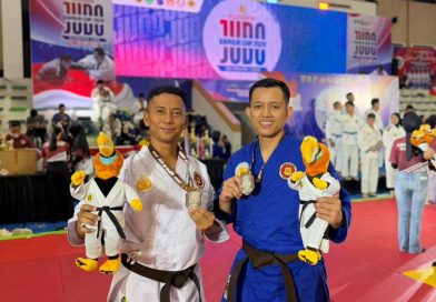 Dua Personel Polres Ngawi, Raih Juara II Kata Beregu Bela Diri Kapolri Cup 2026