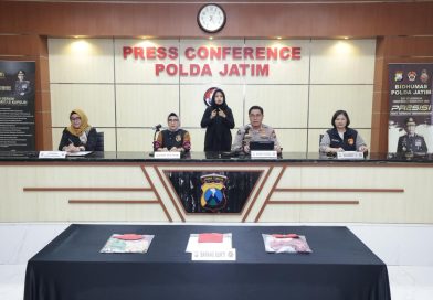 Polda Jatim Amankan Tersangka Kasus Kekerasan Seksual Dua Anak Dibawah Umur