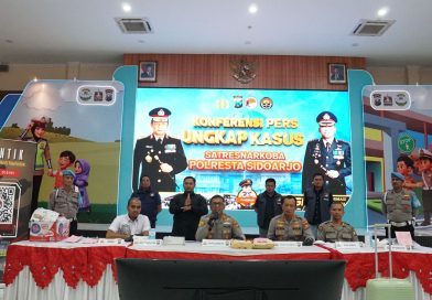 Polresta Sidoarjo Ungkap Peredaran Narkotika Jaringan Internasional, Dua WNA Diamankan