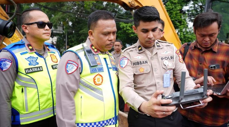 ETLE Drone Pantau Pelanggaran Lalu Lintas dari Udara Tanpa Mengganggu Aktivitas Masyarakat