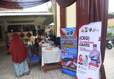 Hari Bhayangkara ke – 80 Polres Bondowoso Gelar Khitan Massal dan Cek Kesehatan Gratis