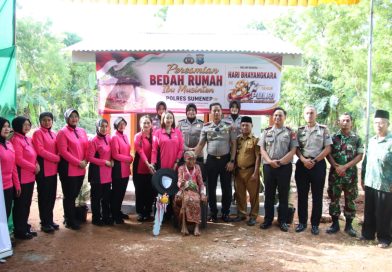 Polres Sumenep Resmikan Bedah Rumah Warga Tak Layak Huni, Wujud Kepedulian Polri di Hari Bhayangkara Ke-80