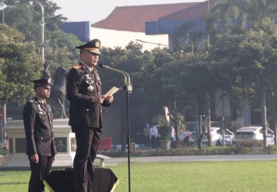 Gelar Upacara Hari Lahir Pancasila, Wakapolda Jatim : Pancasila Kunci Persatuan Bangsa di Tengah Ancaman Global