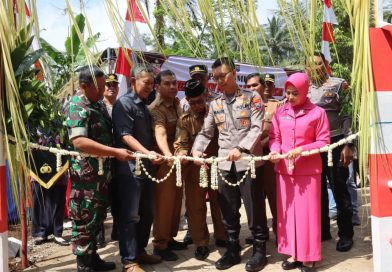 Polres Trenggalek Bangun Jembatan Merah Putih Presisi Penggerak Ekonomi Desa