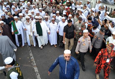 Polres Gresik Libatkan Ratusan Personel Layanan Pengamanan Haul Habib Abu Bakar Assegaf ke-71
