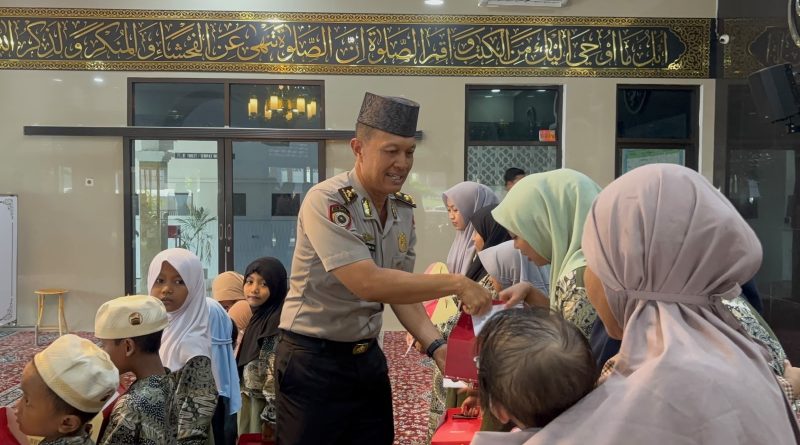 Binrohtal dan Santunan Anak Yatim Piatu, Polres Pasuruan Kota Perkuat Nilai Spiritual Dan Kemanusiaan
