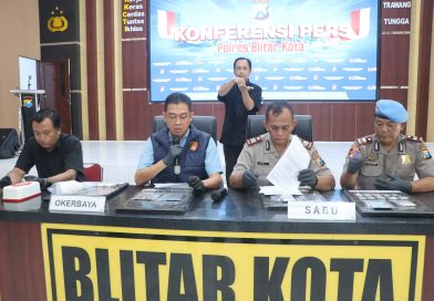 Polres Blitar Kota Ungkap Kasus Narkoba 14 Tersangka Diamankan