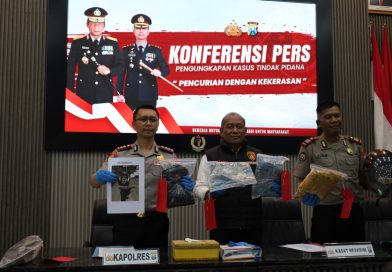 Polres Trenggalek Amankan Jambret Perhiasan, Tersangka Lima Kali Masuk Bui