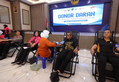 Aksi Sosial Polda Jatim Sambut Hari Bhayangkara ke-80 Gelar, Donor Darah Untuk Kemanusiaan