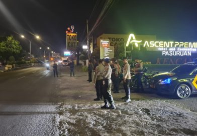 Patroli Rutin Polres Pasuruan Kota, Cegah Kriminalitas dan Balap Liar Demi Kamtibmas Kondusif