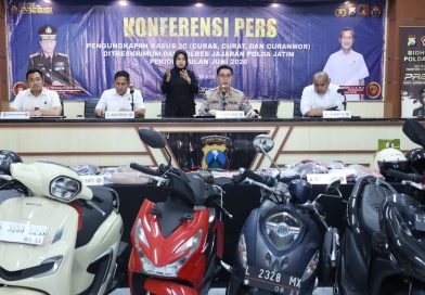Polda Jatim Ungkap 195 Kasus 3C Selama Juni 2026, Amankan 222 Tersangka untuk Jaga Keamanan Masyarakat