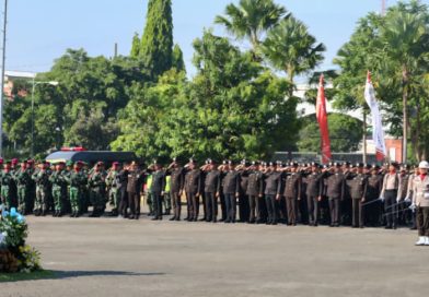 Semangat Presisi, Polres Pasuruan Kota Peringati Hari Bhayangkara ke-80 di GOR Untung Surapati Dengan Penuh Khidmat