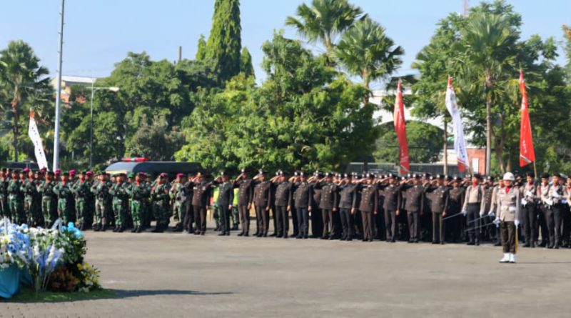 Semangat Presisi, Polres Pasuruan Kota Peringati Hari Bhayangkara ke-80 di GOR Untung Surapati Dengan Penuh Khidmat