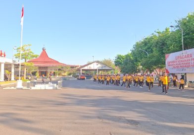 Personel Polres Pasuruan Kota Tingkatkan Kebugaran Melalui Olahraga Bersama