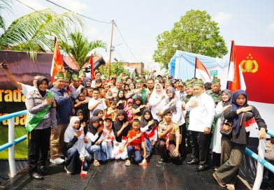 Resmikan 80 Jembatan Merah Putih Presisi di Riau, Kapolri: Permudah Anak Sekolah-Masyarakat