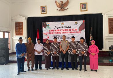 Kapolres Pasuruan Kota Hadiri Tasyakuran HUT ke-XXVII PP Polri Cabang Kota Pasuruan, Perkuat Sinergi Dukung Polri Presisi