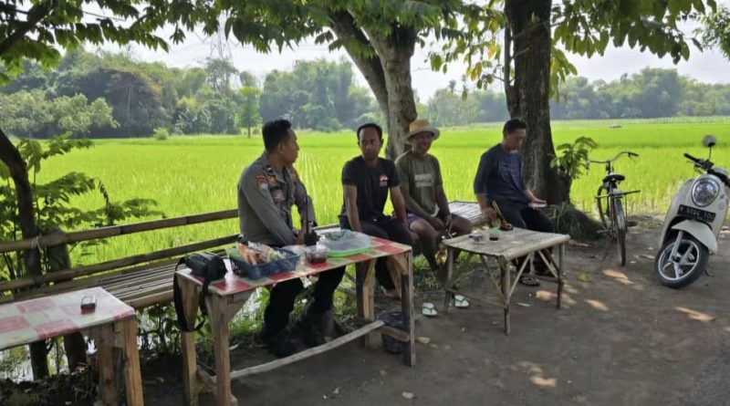Melalui Pendampingan Petani, Polsek Kraton Perkuat Ketahanan Pangan Nasional