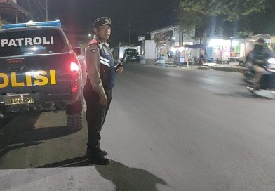 Patroli Blue Light Polsek Pohjentrek Intensif, Hadir Jaga Kamtibmas hingga Dini Hari