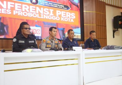 Polres Probolinggo Kota Amankan 5 Tersangka Pelempar Bondet di Mayangan