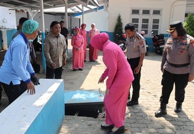 Kapolres Pasuruan Kota Lakukan Pengecekan SPPG, IPAL, Dan Inovasi Pengelolaan Limbah Berbasis Eco Enzim