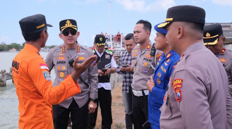 Polresta Sumenep Buka Posko Darurat, Respon Cepat Penanganan Korban Kebakaran KM Mutiara Sentosa 2