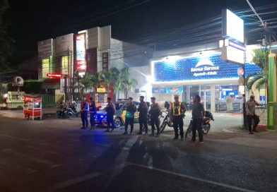 Respons Cepat Laporan Call Center 110, Pleton Siaga Polres Pasuruan Kota Bubarkan Aksi Balap Liar