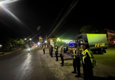 Patroli Gabungan Polres Pasuruan Kota Intensif Cegah Balap Liar dan Gangguan Kamtibmas