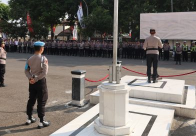 Pimpin Apel Perdana di Polres Pasuruan Kota, AKBP Arief Ardiansyah Prasetya Ajak Personel Bekerja Dengan Ikhlas Dan Hindari Pelanggaran